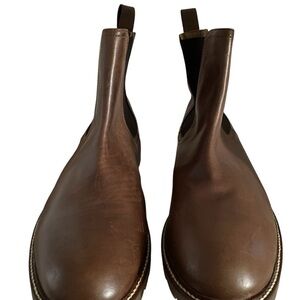 Banana Republic Dark Brown Leather Boots